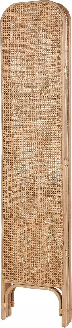 Ndarës dhome POTENZA 3 panele, 105x180cm, ratan, ngjyrë natyrale