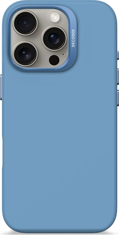 Futrollë telefoni Decoded Antimicrobial, për iPhone 16 Pro Max, MagSafe, blu