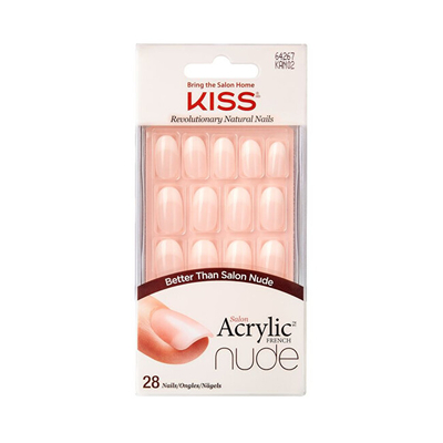 KISS Salon Acrylic Nude Nails - Graceful, 1 Сет