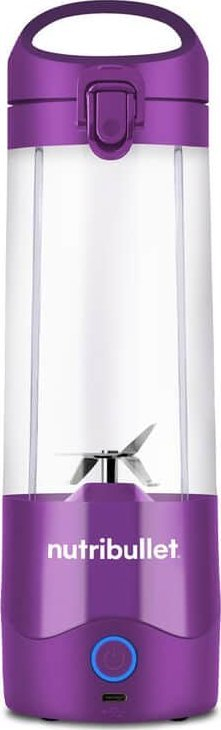 Портабилен блендер Nutribullet Portable, 475 ml, полнење USB C, сив