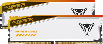Memorie Patriot Viper Elite 5 RGB TUF Gaming Alliance, DDR5, 32 GB, 6000 MHz, CL36, PVER532G60C36KT