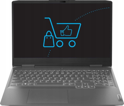 Laptop Lenovo LOQ 15IRH8 82XV00XKPB, 15.6", Intel Core i5-12450H, 16GB RAM, 512GB SSD, NVIDIA GeForce RTX 4060, i hirtë