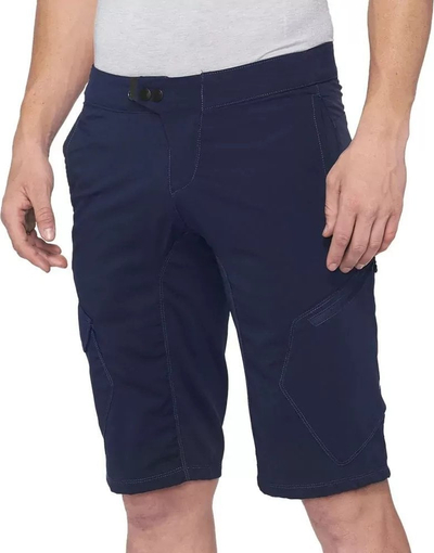 Shorce çiklizmi 100 Percent RIDECAMP për burra, masa 30, blu navy