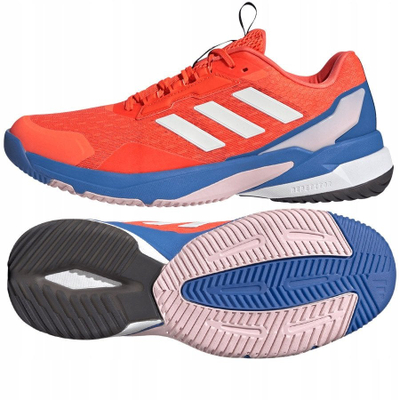 Këpucë volejbolli Adidas Crazyflight 6 M HP7033, Bounce, për meshkuj, portokalli