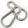 Karabinë Home-it Fireman's, inox, Ø5mm 50mm, set 2 copë