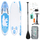 Dërrasë fryrëse SUP FunWater SUPFW07A, set me pompë dhe lopatë, blu