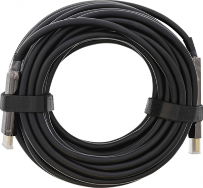 Kabllo USB InLine USB C në HDMI, 20 m, e zezë