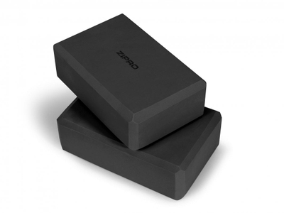 Bllok për yoga Zipro, 22.5x14.5x7.7cm, i zi