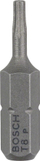 Set bitësh Bosch Extra Hard Torx T8, 25mm, paketim 3 copë