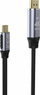 Kabllo INCA USB Type C në DisplayPort ITCD-02TX, 4K 60Hz, 2m, i zi
