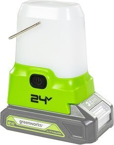 Dritë pune Greenworks G24LA700, 24V, port USB, jeshile