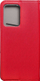 Këllëf libri Smart për Xiaomi Redmi Note 12 Pro, me magnet, me xhep për karta, i kuq