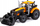 Lodër traktor Polesie Progres 91758, ngarkues bujqësor, portokalli