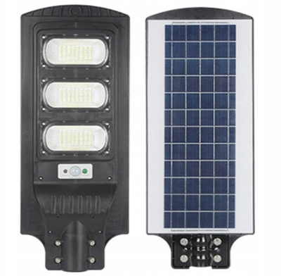Lampë rruge me diell LED, 120W, me senzor lëvizje dhe me telekomandë