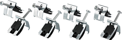 Копчиња за мијалник Company Sink Clips Steel, сет од 5 парчиња, не'рѓосувачки челик, сребрена боја