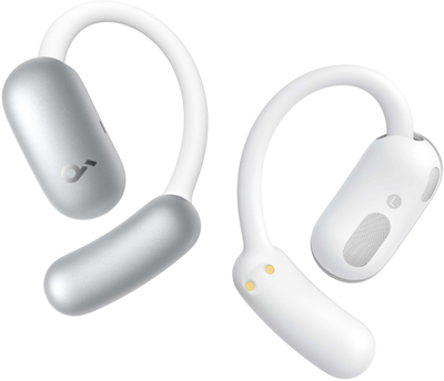 Kufje ANKER Soundcore AeroFit 2, pa tela, IP55, 35 orë muzikë, të bardha