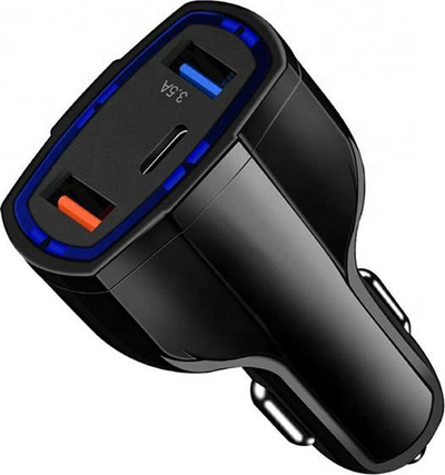 Karikues makine CGAuto 2x USB-A 1x USB-C 3.5 A (4242-uniw), i zi