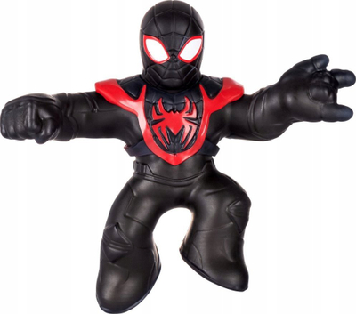 Figurë lodër Heroes of Goo Jit Zu Marvel Miles Morales Spider-Man, 11 cm, super elastike, e zezë me të kuqe
