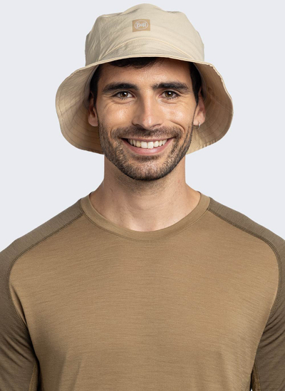 Kapelë dielli Buff Sun Hat Solid, UPF 50, rezistente ndaj ujit, bezhë
