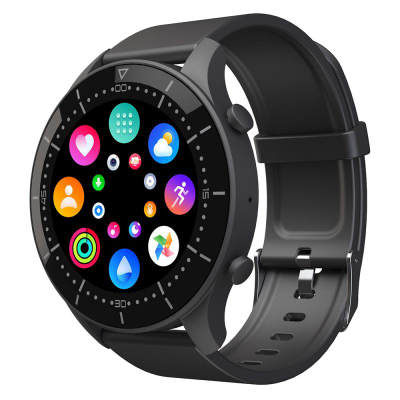 Ora inteligjente Media-Tech Genua MT870, ekran 1.3", Bluetooth Calling, e zezë