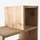 Raft druri Boltze “Standing Wooden Shelf”, 55x55 cm, dru bredhi, ngjyrë natyrale
