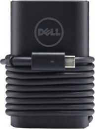 Adapter karikues për laptop Dell 72PVT, 65W, USB C, i zi