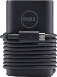 Adapter karikues për laptop Dell 72PVT, 65W, USB C, i zi