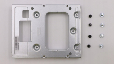 Kllapë montimi Lenovo për HDD, nga 3.5" në 2.5", metal, gri