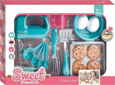 Set pjata për ëmbëlsira Trifox Dessert Dish, 6 copë, qelq, transparent