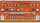 Sintezator bas Behringer TD-3, analog, me sequencer 16-step, portokalli transparent