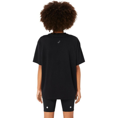 Спортска блуза Asics Logo Tee W 2032C843002, брзо впивање, црна