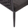 Set dhomë ndenjeje metal + wicker HM5711, gri