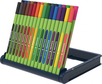 Stilolapsa Fineliner Schneider Line-Up, 32 copë, 0.4 mm, shumëngjyrësh