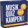 Lojë kuizi muzikor Danspil MusicQuizBattle Remix, party pack, nga vitet 1930 deri 2025, blu