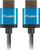Kabllo Lanberg (CA-HDMI-22CU-0005-BK), HDMI në HDMI, 0.5 m, e zezë