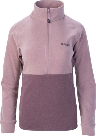 Bluzë polar për femra Alpine Pro LADY RIVANO 1/2, 100% poliester, mbyllje 1/2