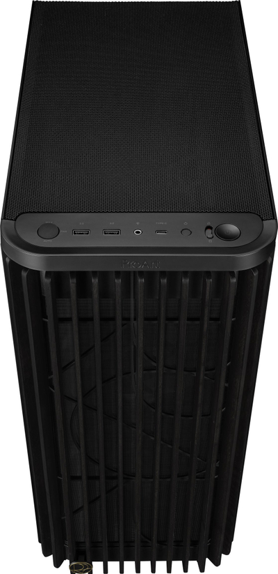 Kullë PC ASUS ProArt PA401 Wood TG PWM, ATX, xham i temperuar, e zezë