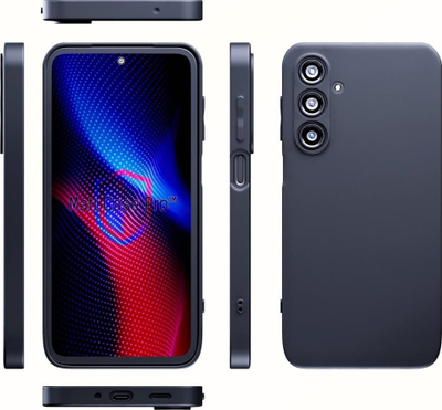 Футрола за телефон 3MK Matt Case Pro за Samsung Galaxy M35 5G, TPU, црна