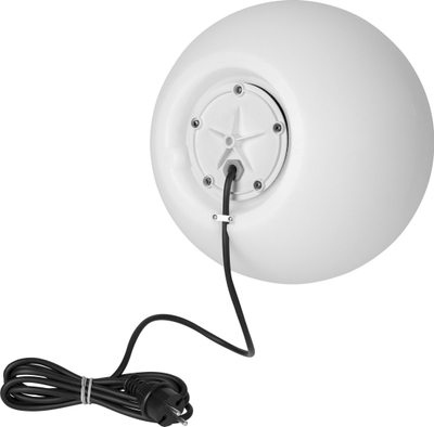 Llambë kopshti ADVITI LUNA S AD-OP-6298WE27ZM, glob 30cm, E27, IP44, e bardhë