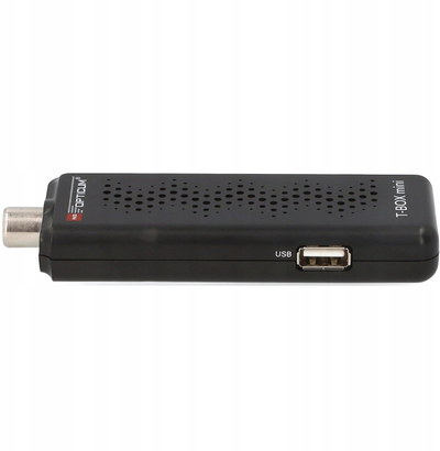 Marrës DVB-T2/C Opticum Red T-BOX Mini, H.265, USB, i zi