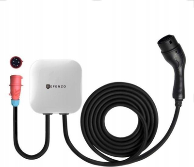 Karikues muri për vetura elektrike Defenzo Wallbox Home AC11, 11kW, Type 2 5m, i zi
