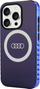 Mbulesë telefoni Audi IML Big Logo Hard Case, MagSafe, për iPhone 15 Pro 6.1", blu