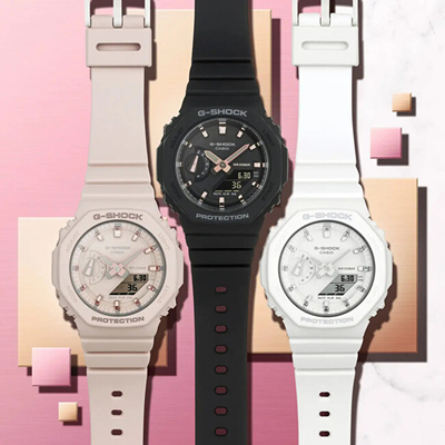 Orë Casio G-Shock Original Carbon Core Guard GMA-S2100-1AER, e zezë