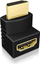 Adaptori këndor HDMI ICY BOX IB-CB009-1, 4K, Type A, i zi
