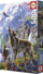 Puzzle Educa Wolves in the Rocks, 500 copa, moshat 11+