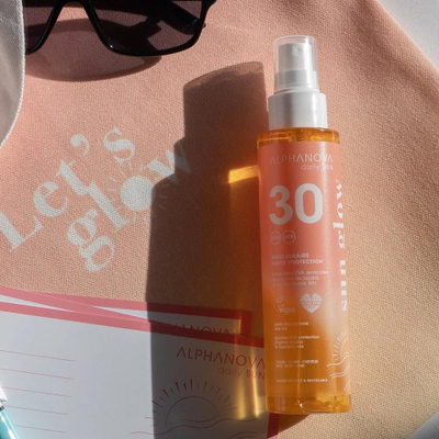 Vaj kundra diellit Alphanova Daily Sun SPF30, 125ml
