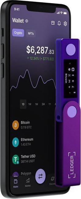 Pajisje për kriptovalutaLedger Nano X Amethyst Purple