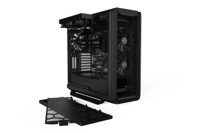 Kuti PC Be Quiet Silent Base 802 Window, ATX Midi Tower, xham i temperuar, e zezë