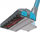 Fshesë pa kabllo Hoover HF322YHM 011, 2 në 1, 40 min, blu gri