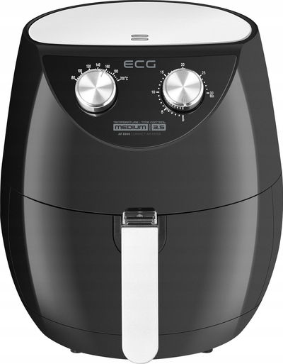 Fritezë ajri ECG AF 3500, 3.5L, 80-200°C, e zezë